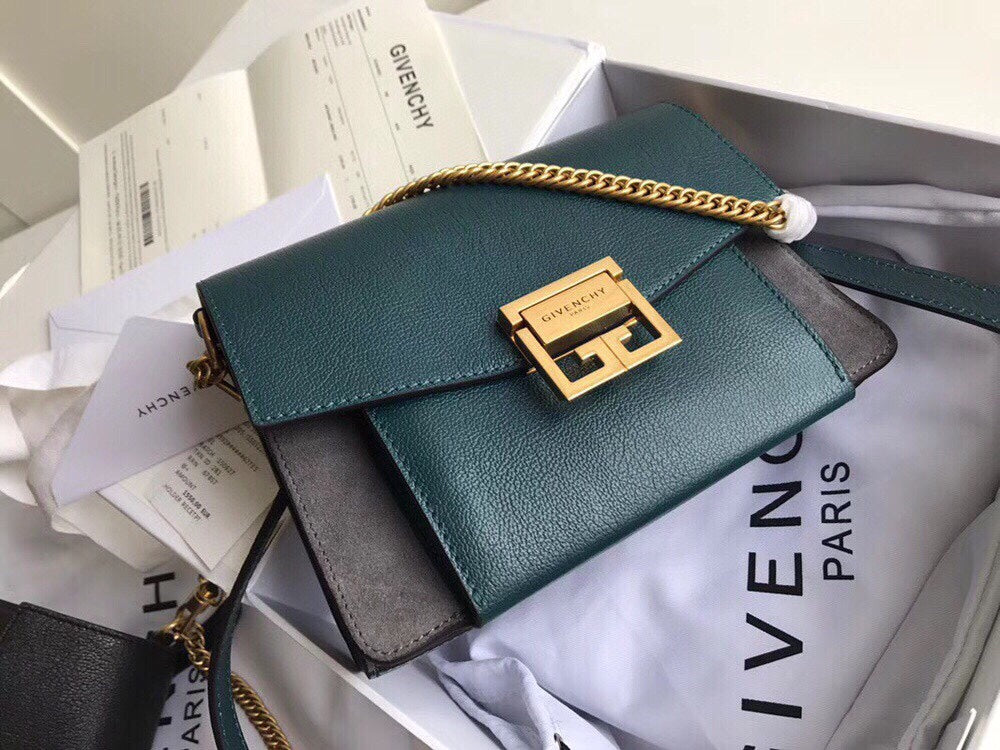 gv GV3 Bag Green/ Black For Women, Handbags, Shoulder Bags 11.4in/29cm GVC