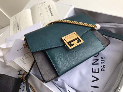 gv GV3 Bag Green/ Black For Women, Handbags, Shoulder Bags 11.4in/29cm GVC