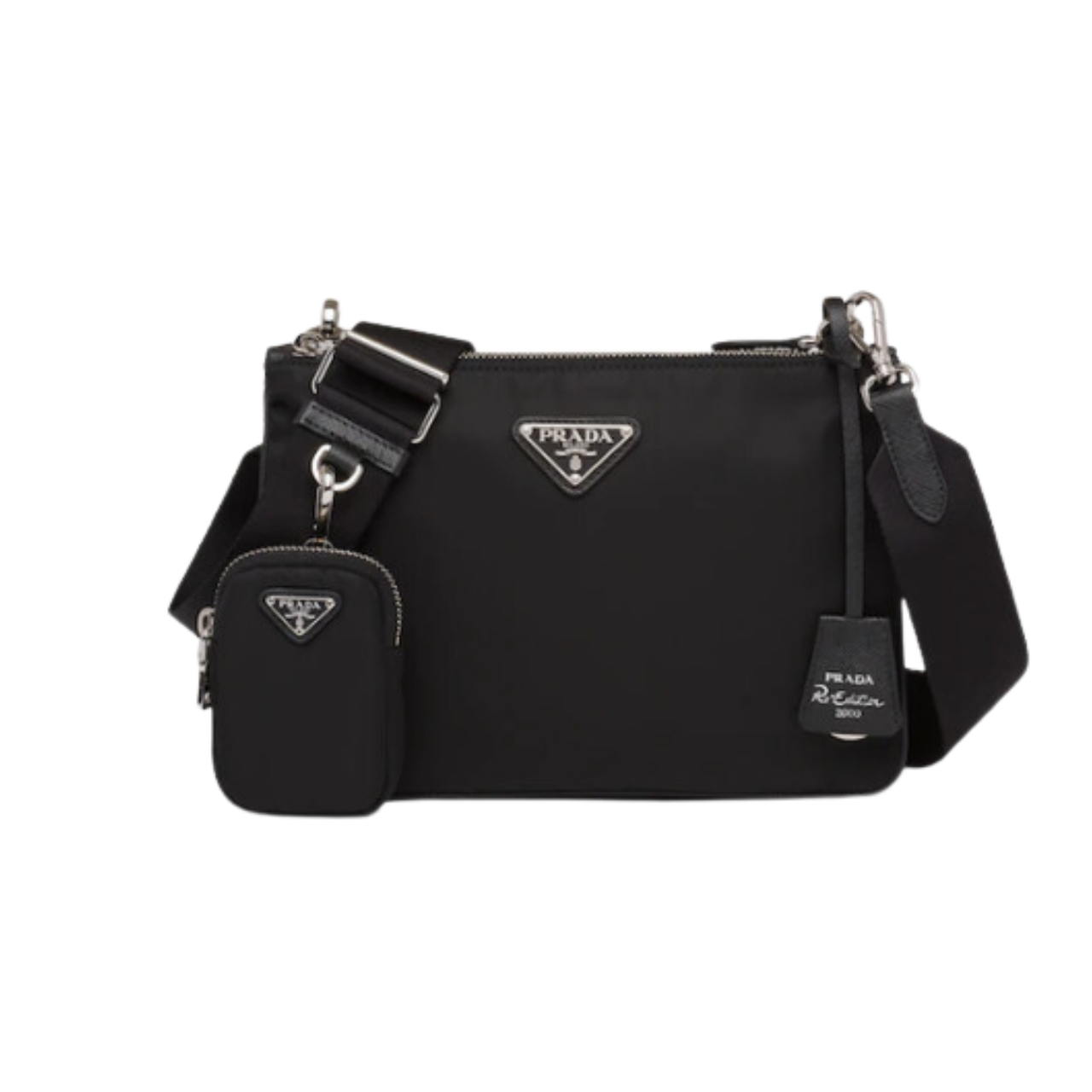 PR RE-EDITION 2000 RE-NYLON SHOULDER BAG 1BH046R064F0002VW11