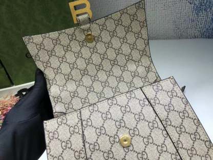 GG X BALENCIAGA WOMEN'S HOURGLASS SMALL HANDBAG