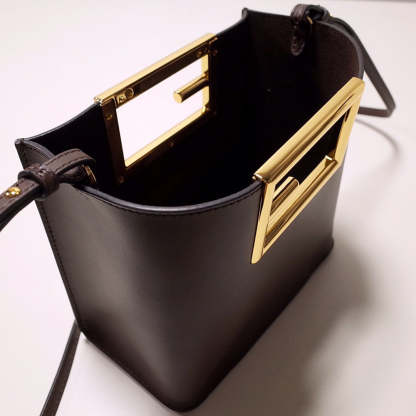 FI Way Small Dark Grey Bag For Woman 17.5cm/7in