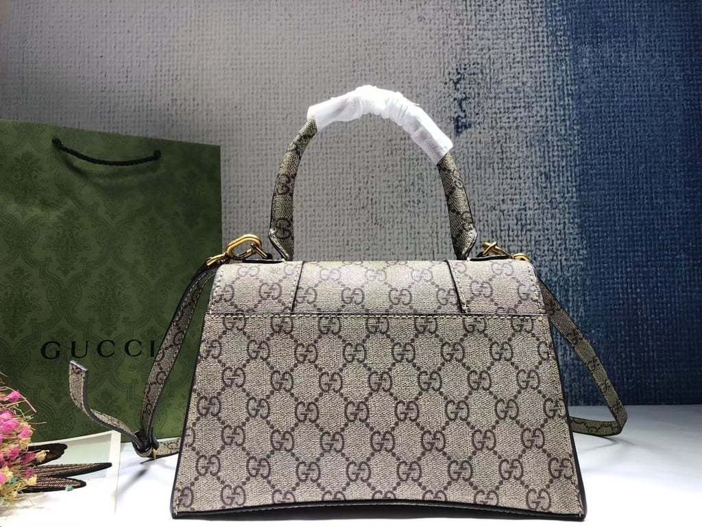 GG X BALENCIAGA WOMEN'S HOURGLASS SMALL HANDBAG