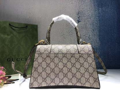 GG X BALENCIAGA WOMEN'S HOURGLASS SMALL HANDBAG