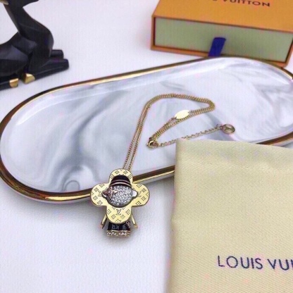 LV VIVIENNE PENDANT NECKLACE