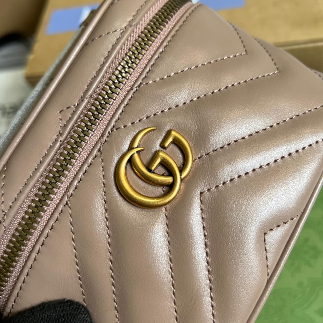 GC 699515 Mini bucket bag 16cm Milk tea color