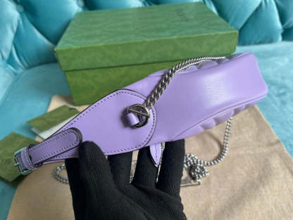 GC699514 Mini Handbag 21cm purple COWHIDE/ REAL LEATHER