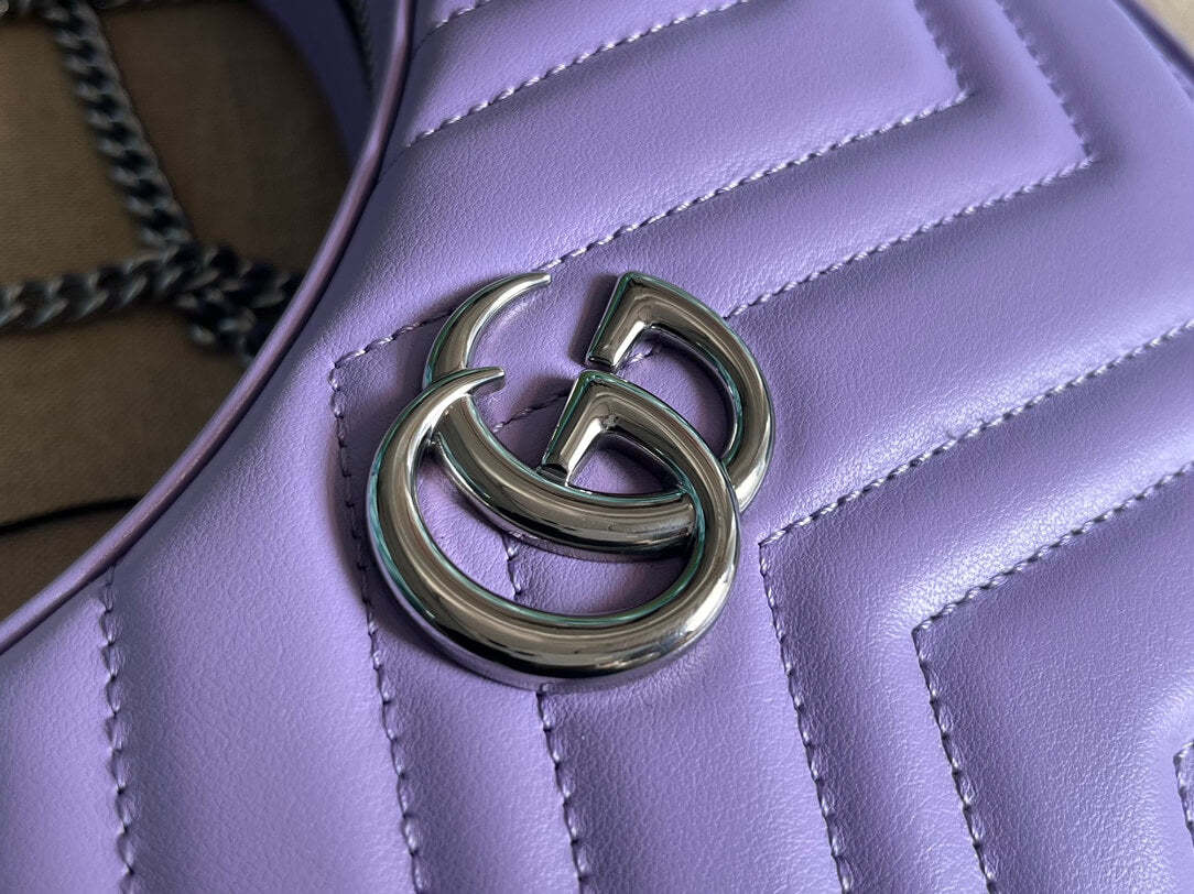 GC699514 Mini Handbag 21cm purple COWHIDE/ REAL LEATHER