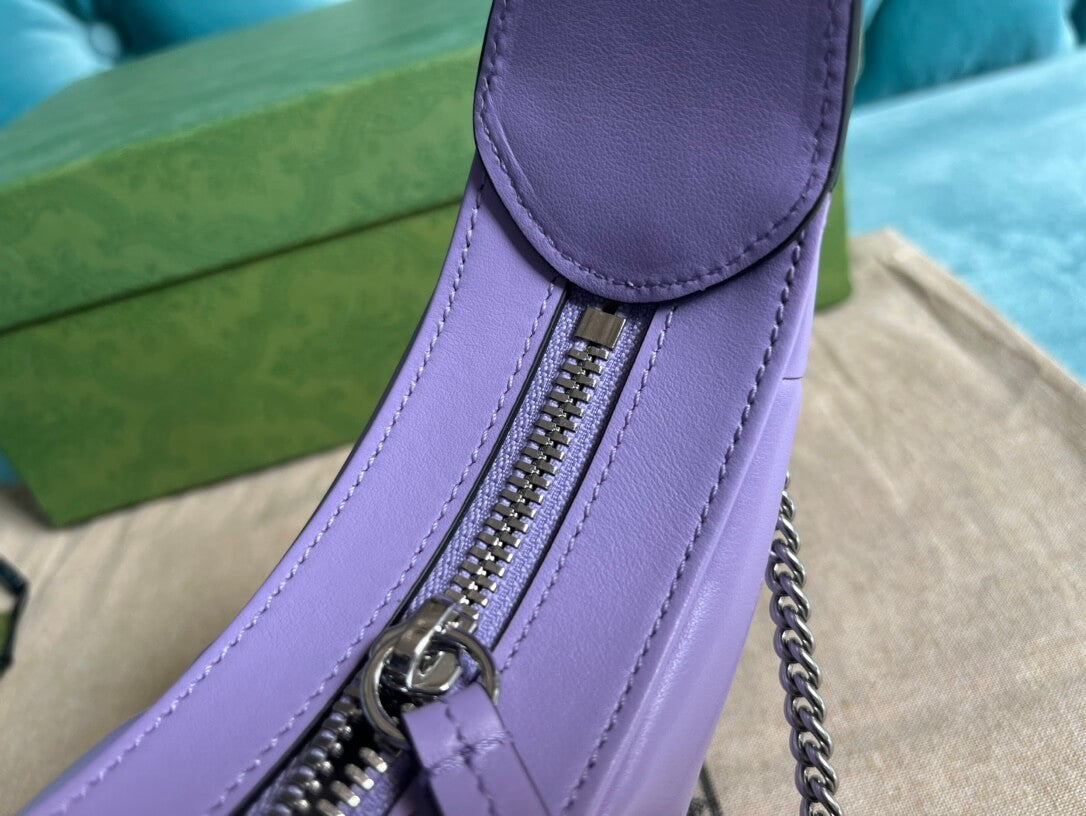 GC699514 Mini Handbag 21cm purple COWHIDE/ REAL LEATHER