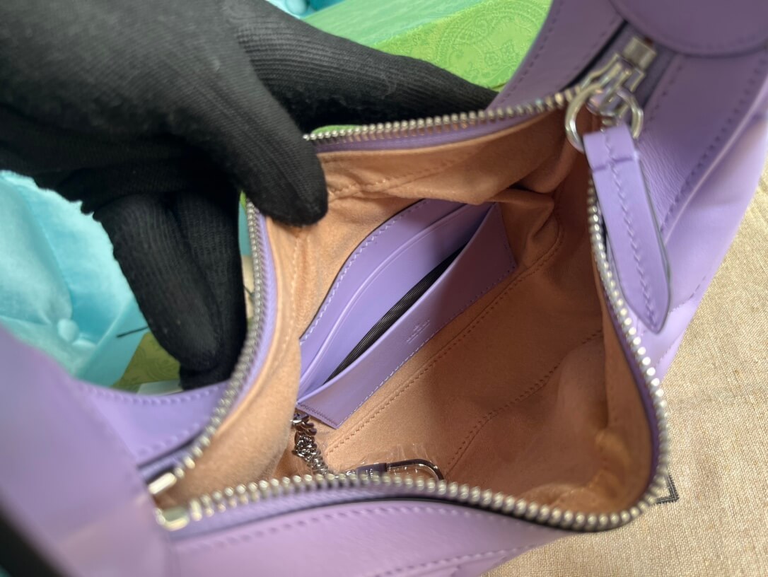 GC699514 Mini Handbag 21cm purple COWHIDE/ REAL LEATHER