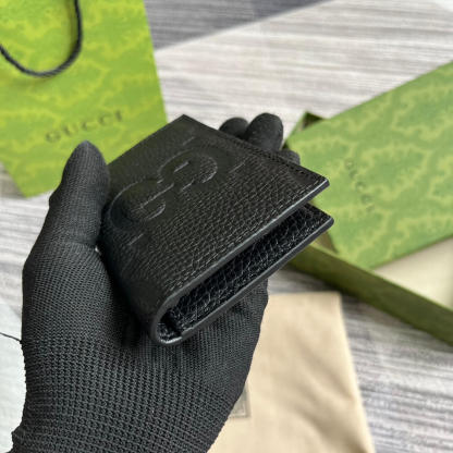 GC739478 wallet 12cm black Free shipping