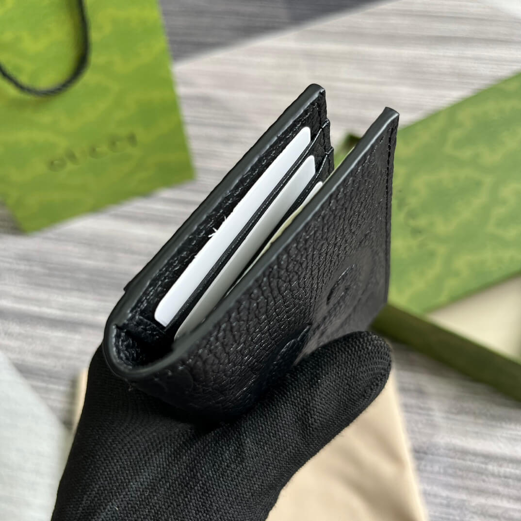 GC739478 wallet 12cm black Free shipping