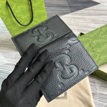 GC739478 wallet 12cm black Free shipping