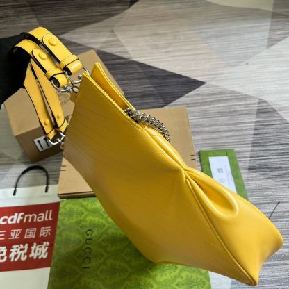 GC751516 Blondie Handbag 34.5cm yellow COWHIDE/ REAL LEATHER