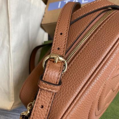 GG 308364 cross body bags 22CM brown Free shipping
