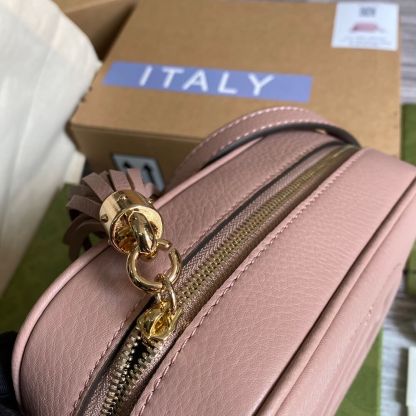 GG 308364 cross body bags 22CM Nude Pink Free shipping
