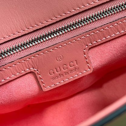 GG 739722 Petite GG cross body bags 21cm pink Leather