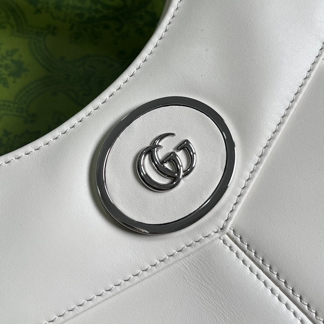 GG 745918 totes Handbag 28cm white/Genuine Leather