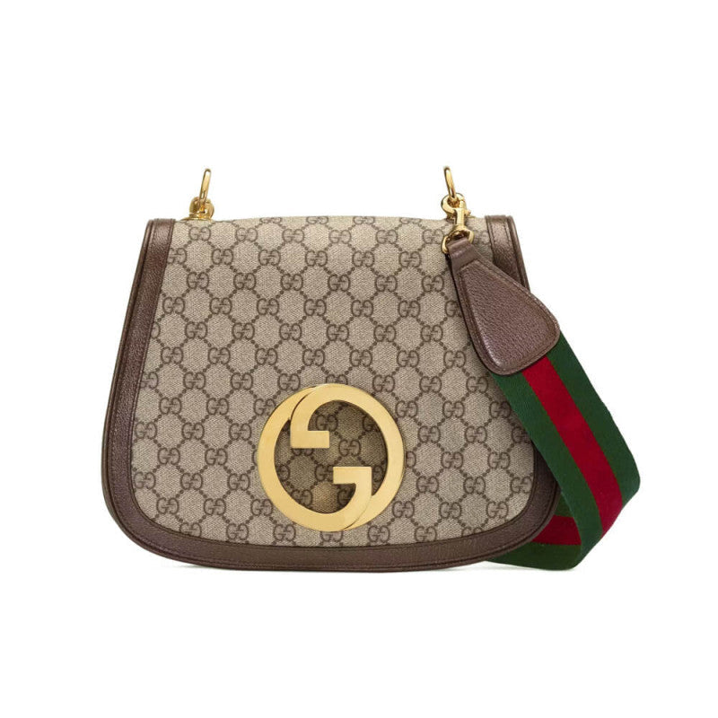 Blondie Medium Shoulder Bag With Round Interlocking G 699210