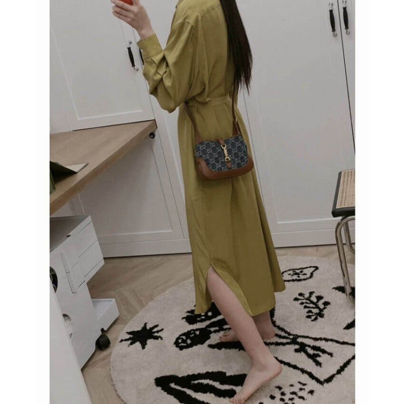 Denim Jackie 1961 Mini Shoulder Bag 637092