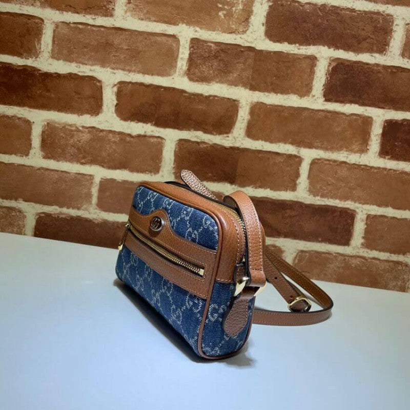 Denim Ophidia GG Mini Bag 517350