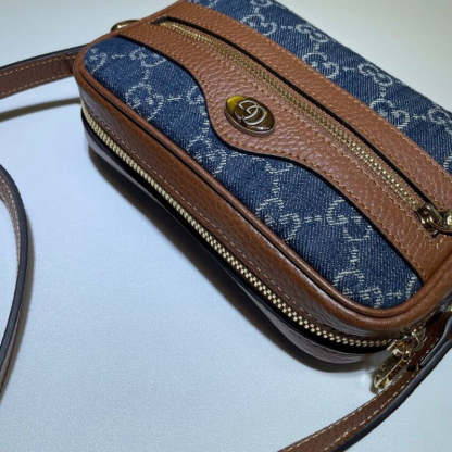 Denim Ophidia GG Mini Bag 517350