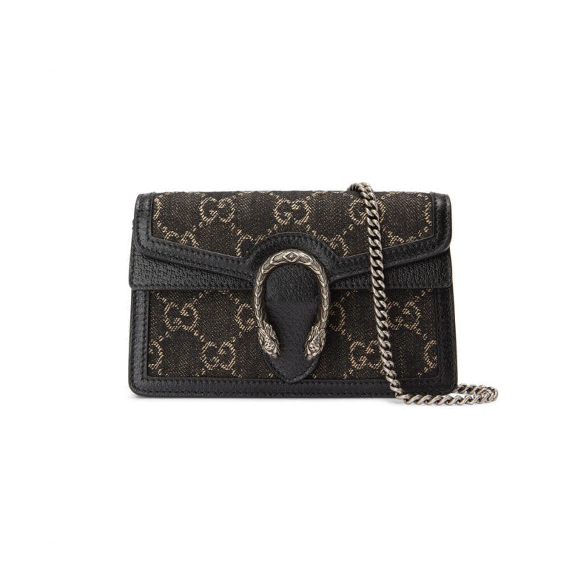 Dionysus GG Super Mini Bag 476432 in Black