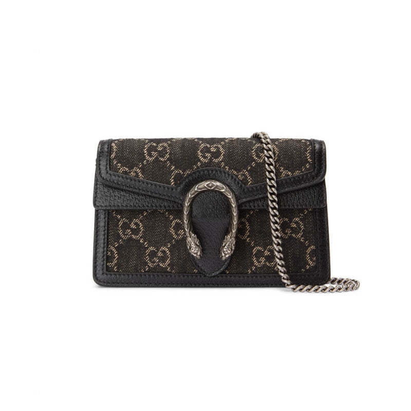 Dionysus GG Super Mini Bag 476432 in Black
