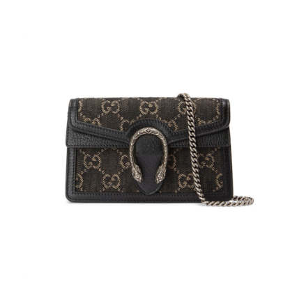Dionysus GG Super Mini Bag 476432 in Black