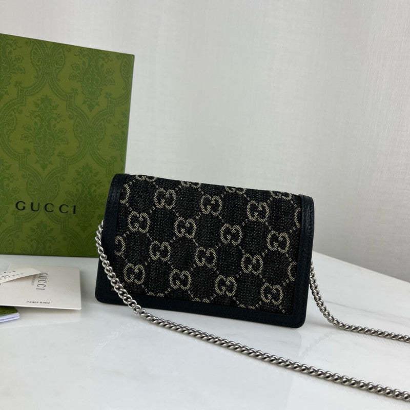 Dionysus GG Super Mini Bag 476432 in Black