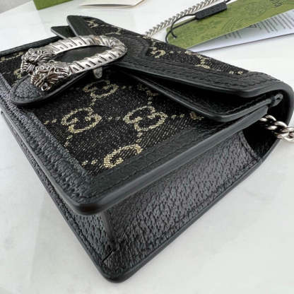 Dionysus GG Super Mini Bag 476432 in Black