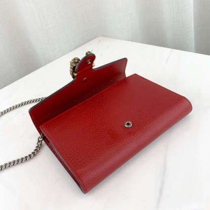 Dionysus Leather Mini Chain Bag 401231