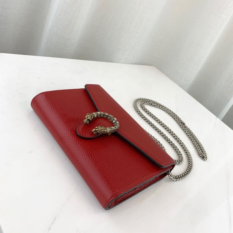 Dionysus Leather Mini Chain Bag 401231