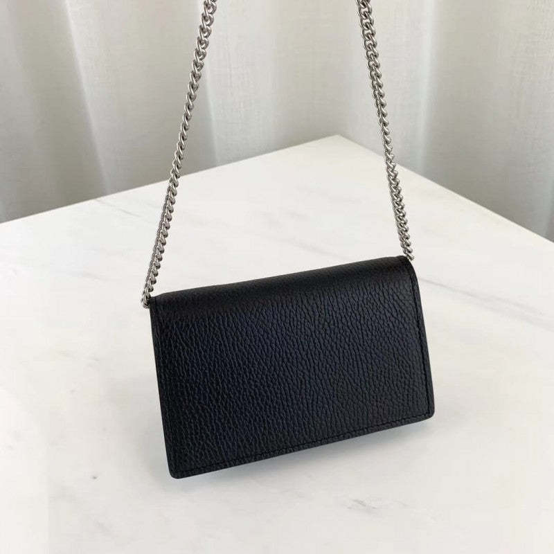 Dionysus Leather Super Mini Bag 476432