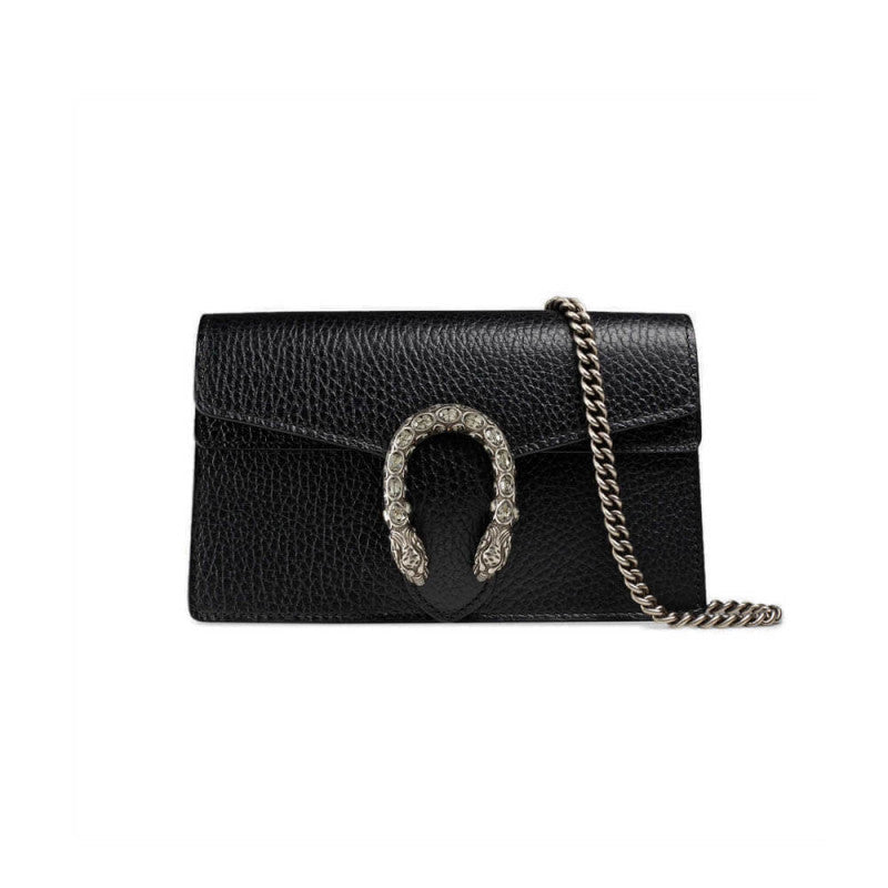 Dionysus Leather Super Mini Bag 476432