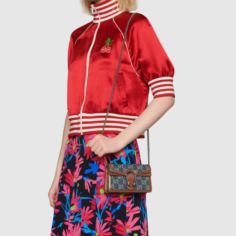 Dionysus Super Mini Bag 476432 in Denim