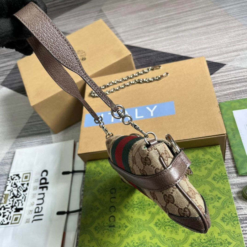 GG Horsebit Chain large Shoulder Bag 764339