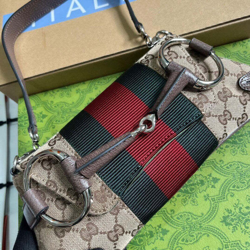 GG Horsebit Chain large Shoulder Bag 764339