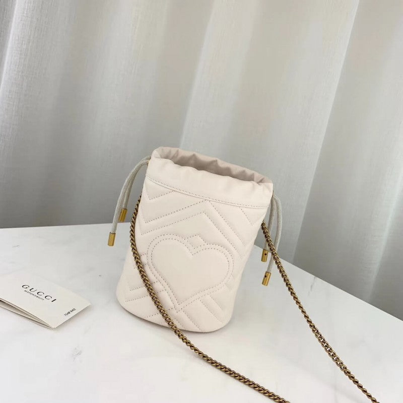 GG Marmont Matelass¡§| Mini Bucket Bag 575163