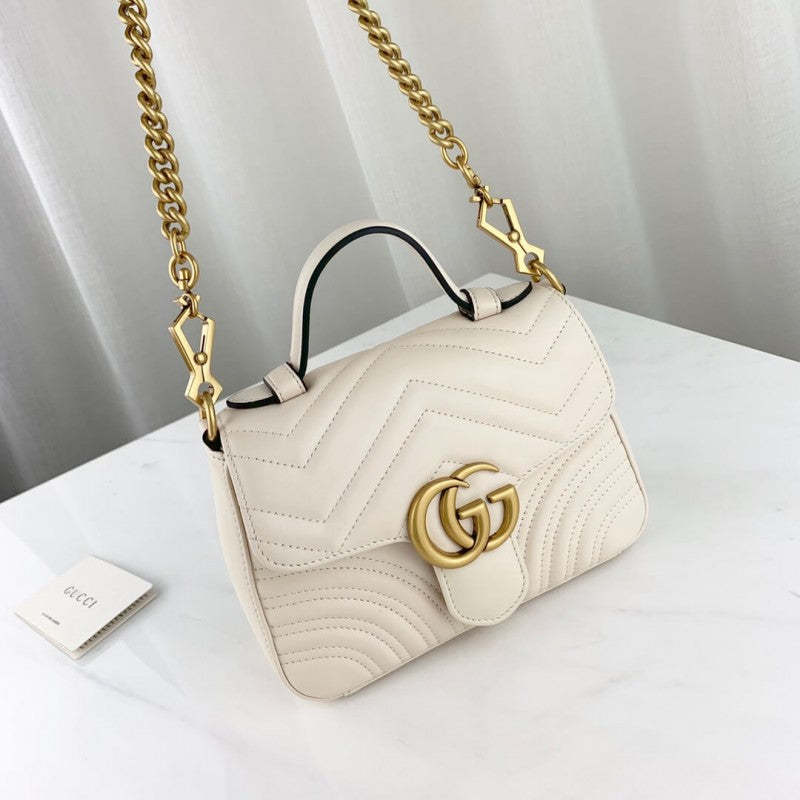 GG Marmont Mini Top Handle Bag 547260