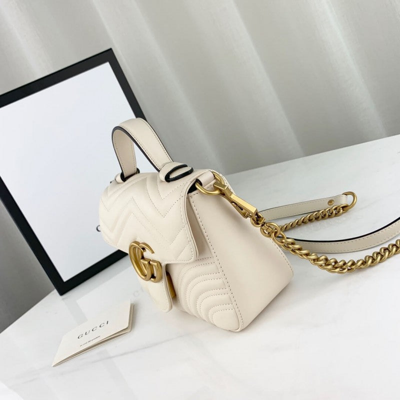 GG Marmont Mini Top Handle Bag 547260
