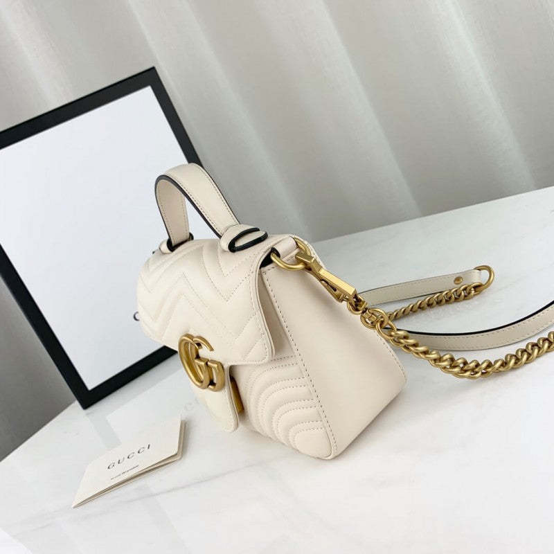 GG Marmont Mini Top Handle Bag 547260