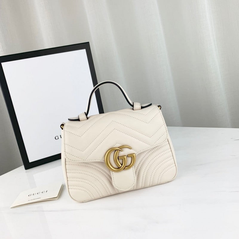GG Marmont Mini Top Handle Bag 547260