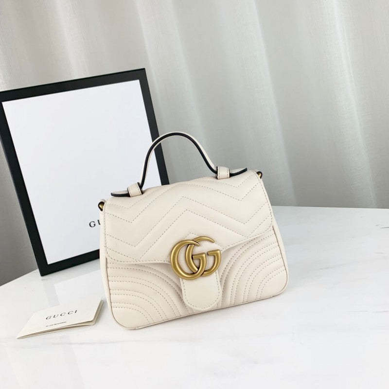 GG Marmont Mini Top Handle Bag 547260