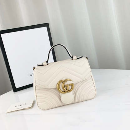 GG Marmont Mini Top Handle Bag 547260