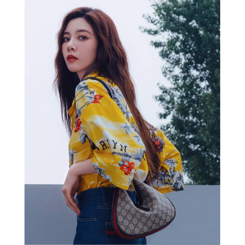 GG Supreme Attache large Shoulder Bag 699409 Blue