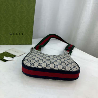 GG Supreme Attache large Shoulder Bag 699409 Blue