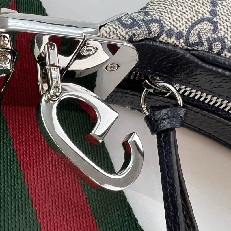 GG Supreme Attache large Shoulder Bag 699409 Blue