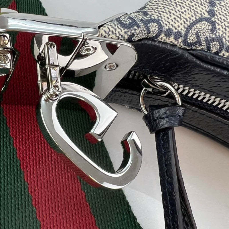 GG Supreme Attache large Shoulder Bag 699409 Blue