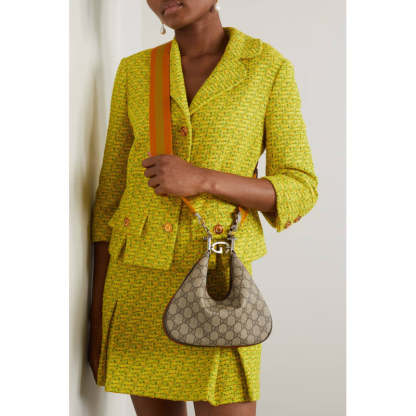 GG Supreme Attache large Shoulder Bag 699409 Coffee