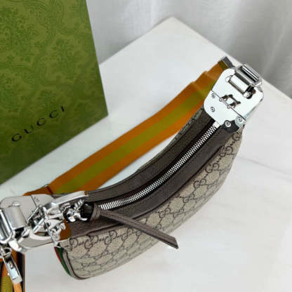 GG Supreme Attache large Shoulder Bag 699409 Coffee